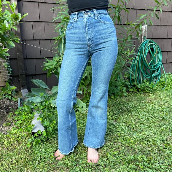 Levi's 70s High Flare Jeans- Womens Size 25 - Picture 1 of 4